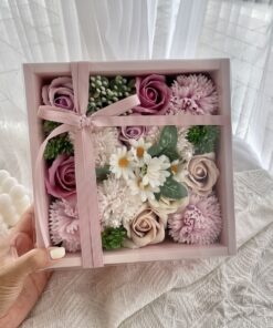 Soap Mixed Flowers Gift Set - Image 3