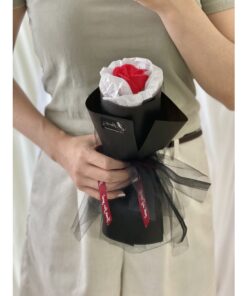 Soap Flowers Bouquet (Single Stalk Rose) - Image 2