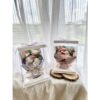 Soap Mixed Flowers Bouquet with Teddy Bear Gift Set