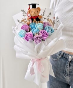 Graduation Bouquet Soap Flower Brightest of Paths