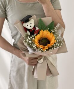Graduation Bouquet Artificial Sunshine Scholar - Image 2