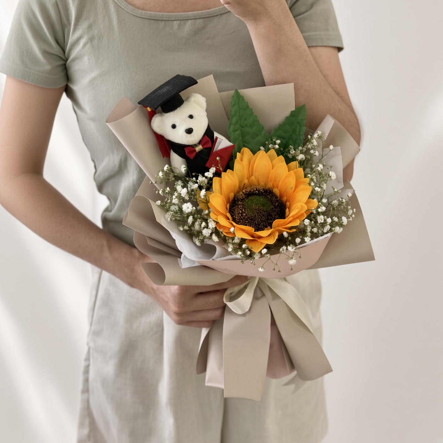 Graduation Bouquet Artificial Sunshine Scholar - Image 2