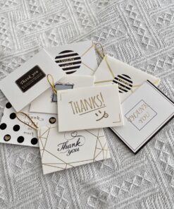 'Thank You' Theme Wishes Card