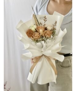 Golden Rustic Bliss (Preserved flower)