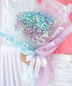 Baby Breath Bouquet Mermaid Embrace
