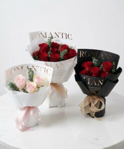 Rose Bouquet Romantic Elegance - Image 2