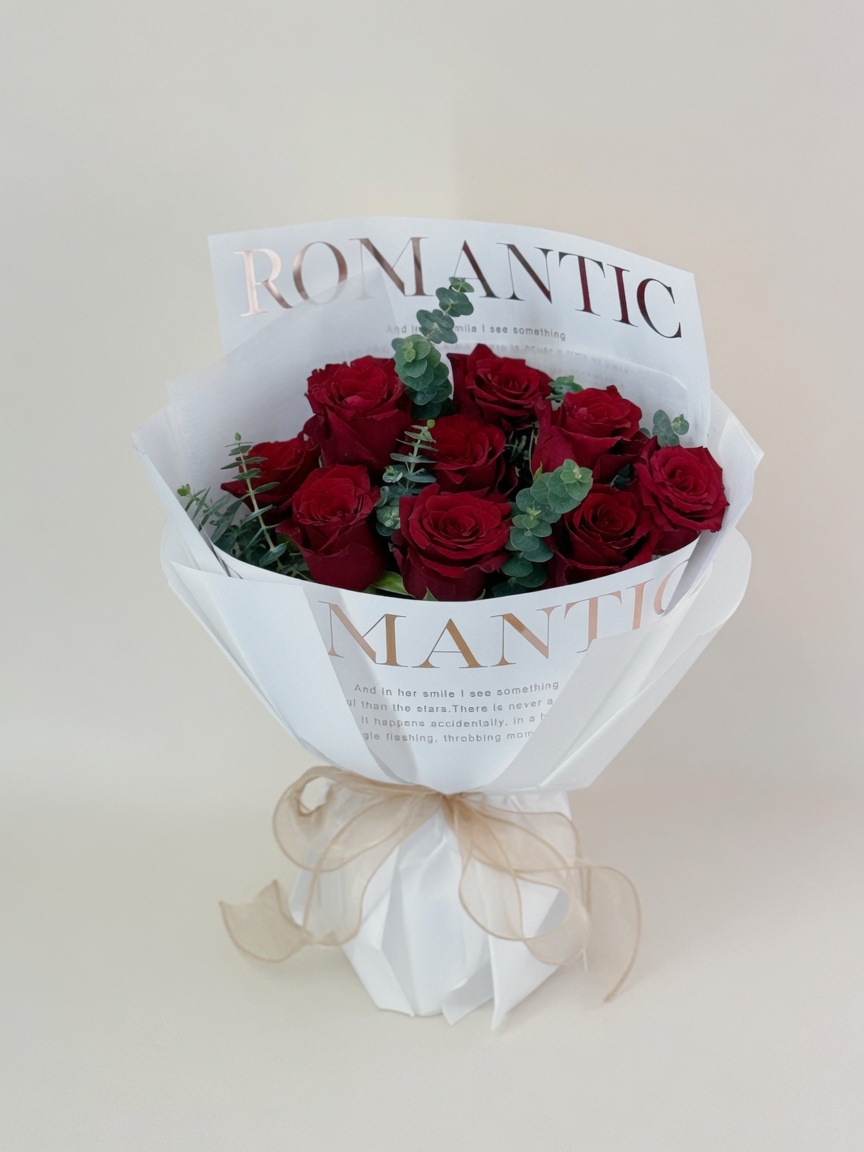 Rose Bouquet Romantic Elegance - Image 3