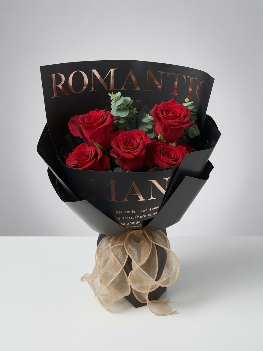 Rose Bouquet Romantic Elegance - Image 4