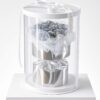 Soap Rose Bouquet Birthday Gift | Luxury Acrylic Cylinder Box