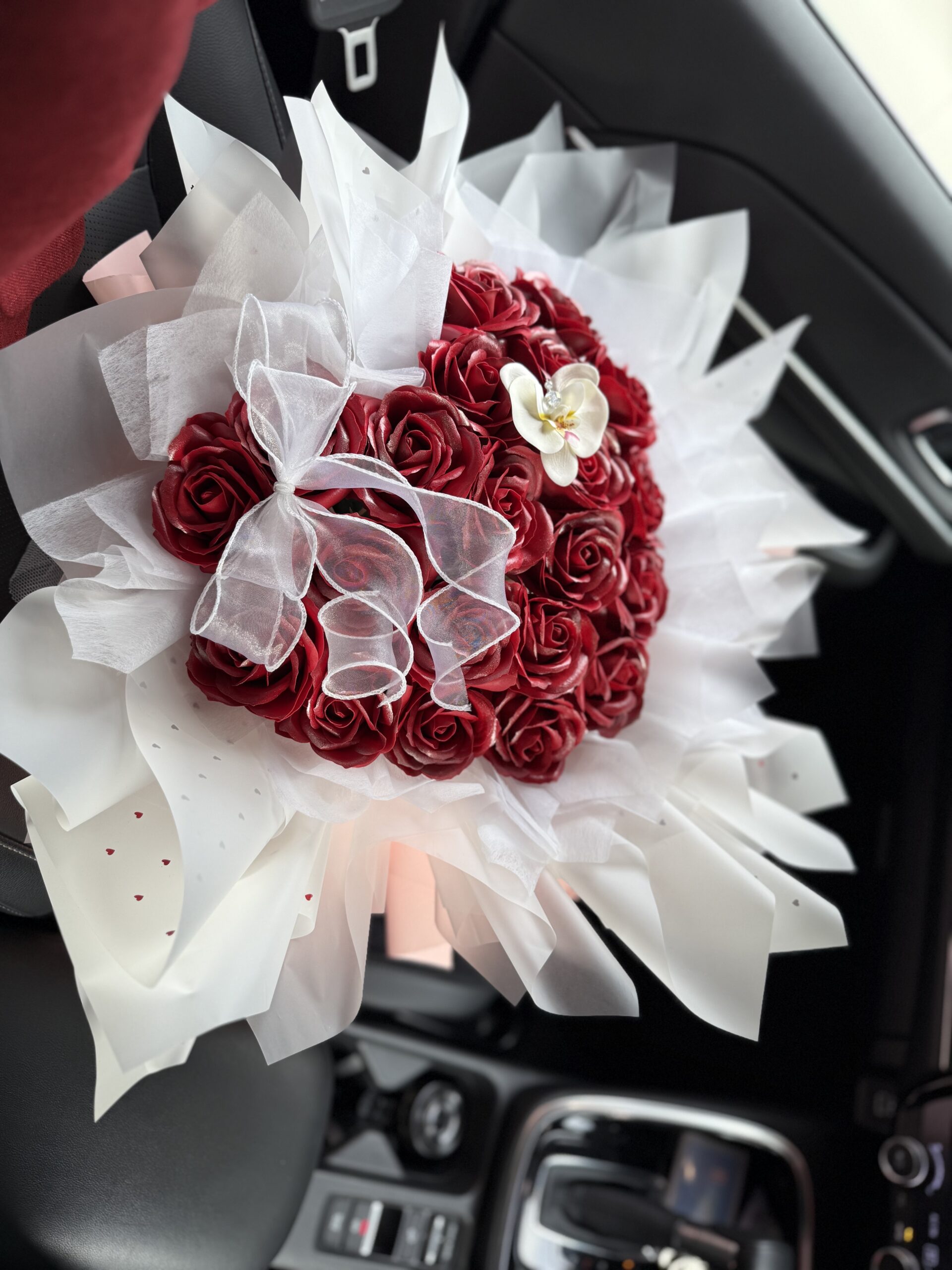 Rose Eternal Grace Bouquet (Soap Flower) - Image 4