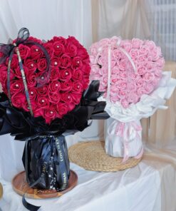 Passionate Petal Heart (Soap Flower) - Image 2