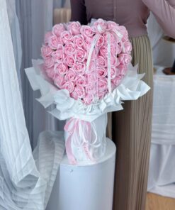 Passionate Petal Heart (Soap Flower) - Image 4