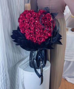 Passionate Petal Heart (Soap Flower) - Image 3