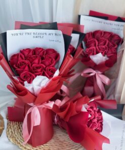 Red Wine Delight (Soap Flower)