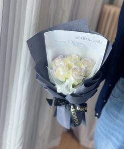 Silver Tribute (Soap Flower)