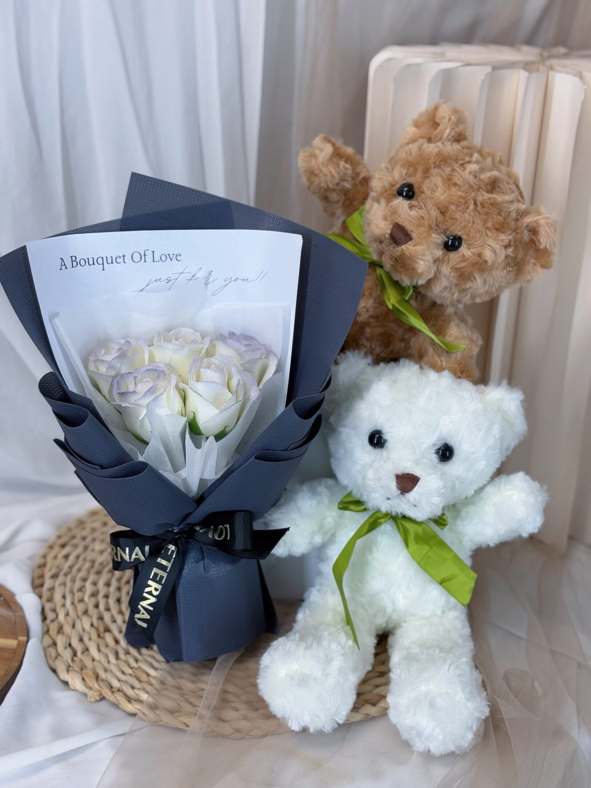 Cuddles & Blooms (Soap Flower) - Image 7