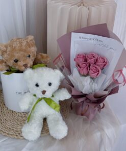 Cuddles & Blooms (Soap Flower) - Image 2