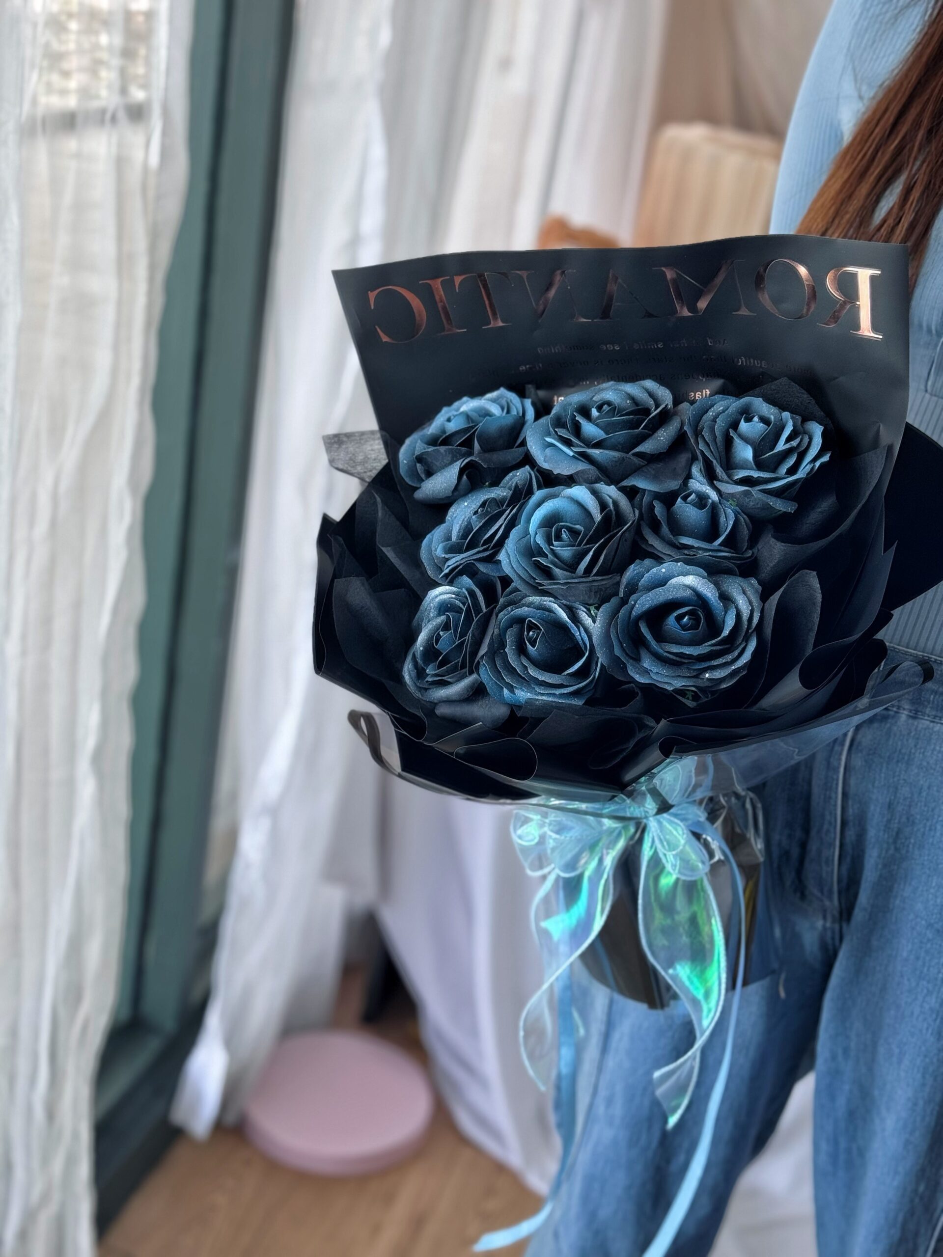 Romance Blue Moonlight (Soap Flower)