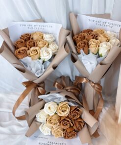 Mocha Mélange (Soap Flower)