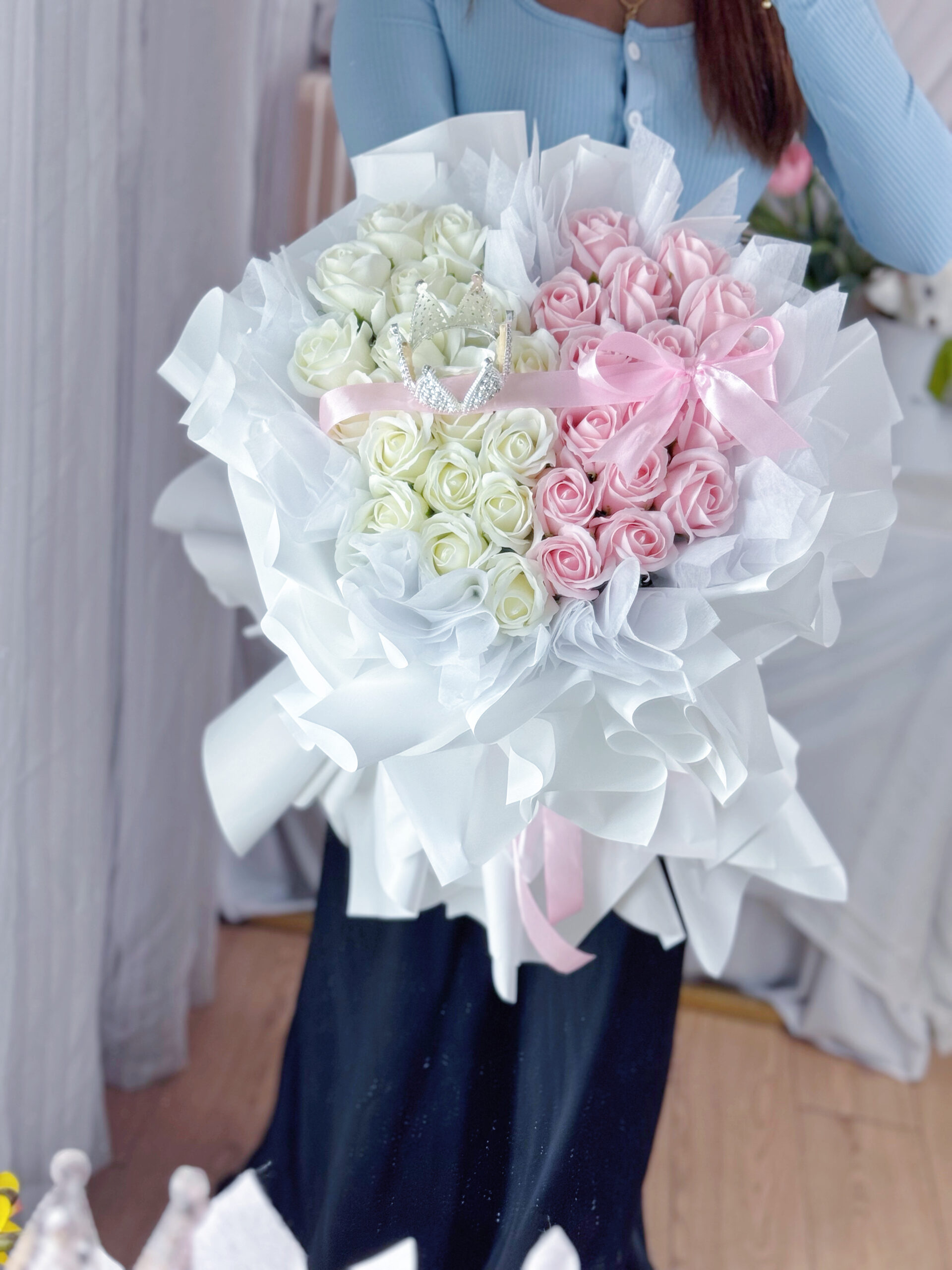 Princess Royale Rose (Soap Flower) - Image 2