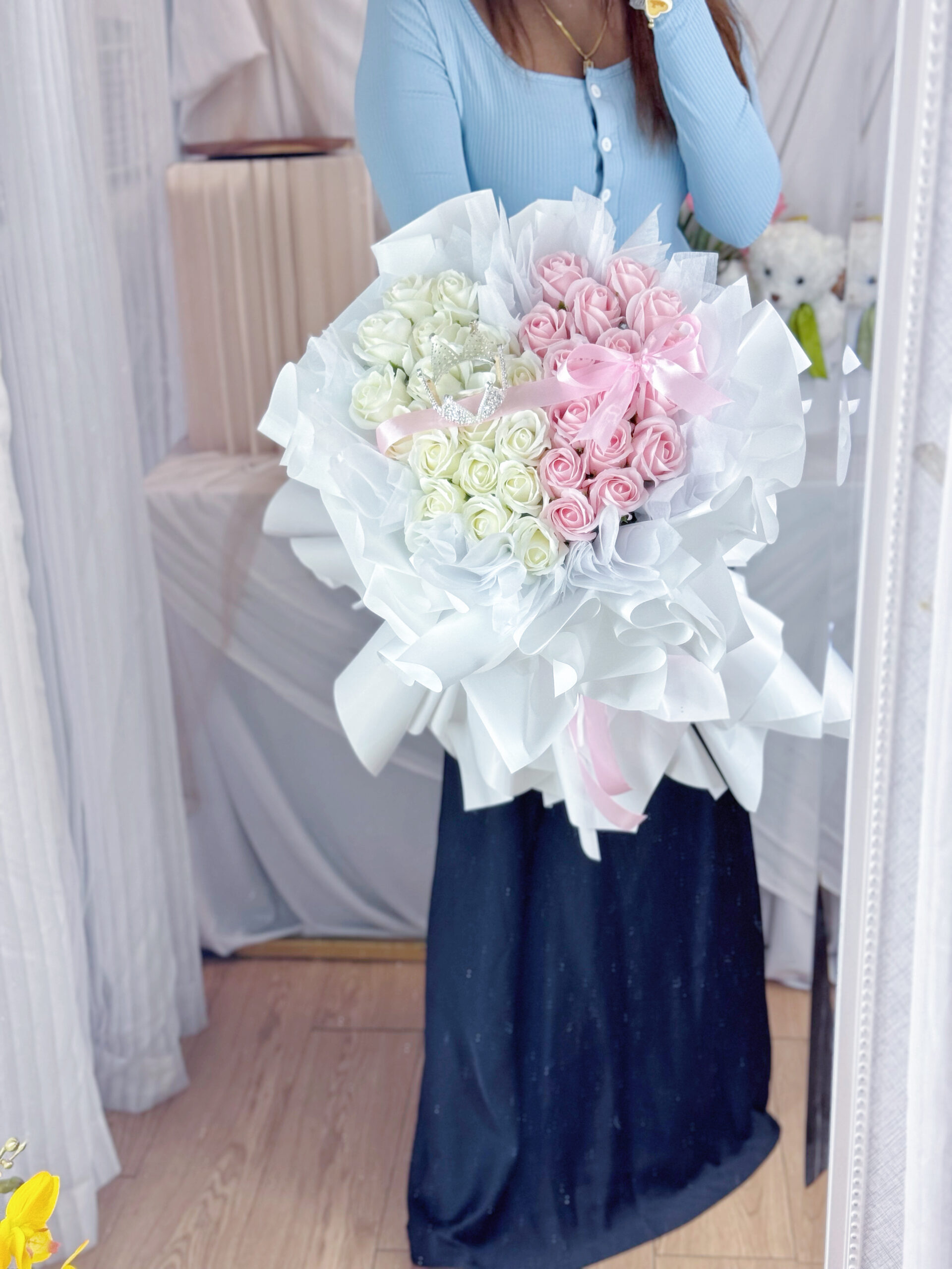Princess Royale Rose (Soap Flower)