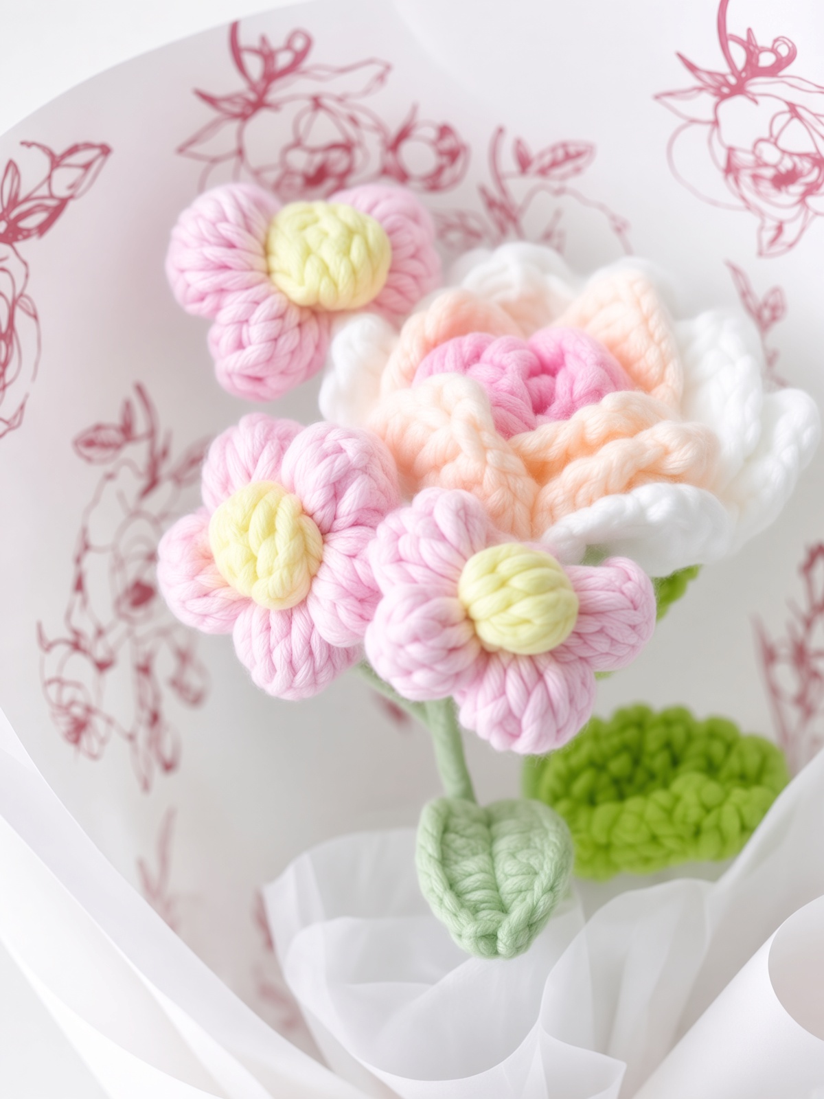 Crochet Bouquet Bloom & Cozy - Image 2