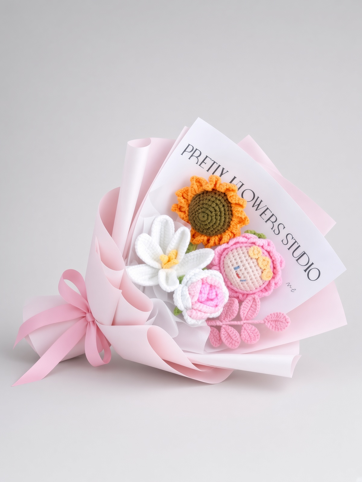 Crochet Bouquet Blossom Doll - Image 2