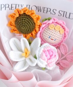Crochet Bouquet Blossom Doll - Image 3