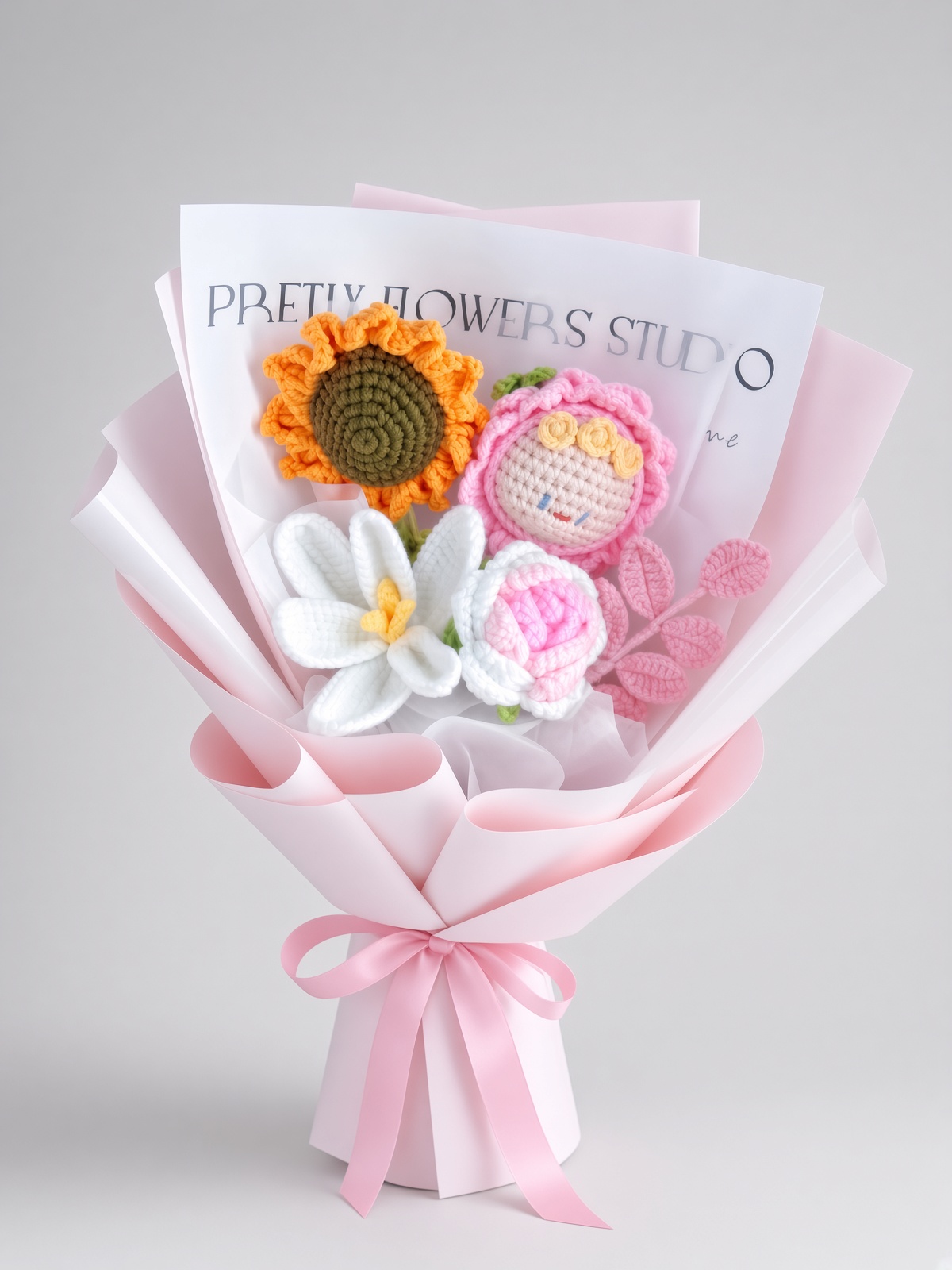 Crochet Bouquet Blossom Doll