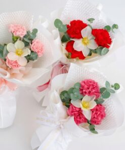 Carnation Tulip Bouquet Petalwhisp - Image 2