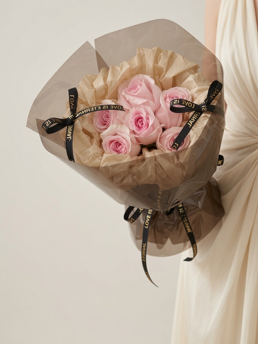 Rose Bouquet Pink Cotton Candy Skies - Image 4