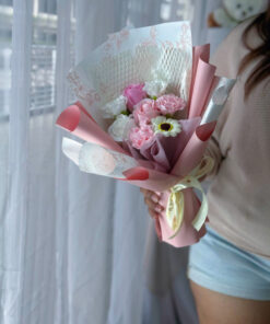 Petal Whisper Bouquet (Soap Flower)