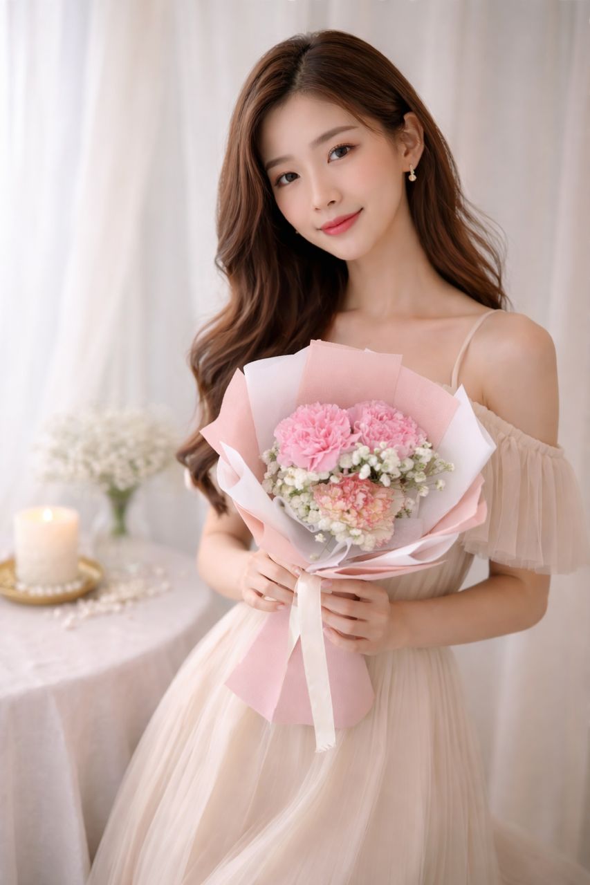 Mother’s Day Bouquet Carnation Blossette Haze 2