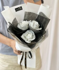 Monochrome Muse (Soap Flower) - Image 3