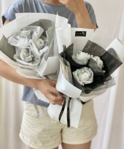 Monochrome Muse (Soap Flower) - Image 2
