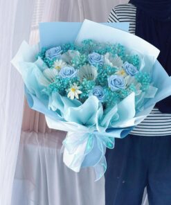 Sky Blue Whisper (Soap Flower) - Image 2