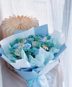 Sky Blue Whisper (Soap Flower) - Image 3