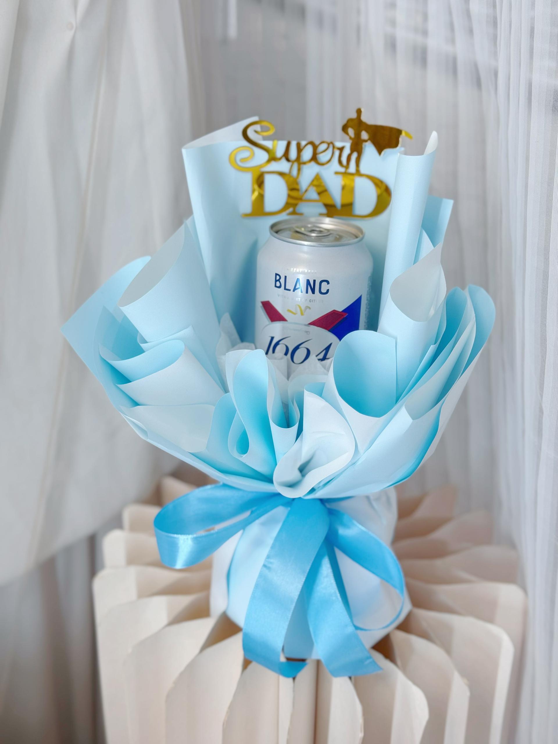 Cheers to Super Dad (Soap Flower) - Image 5