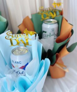Cheers to Super Dad (Soap Flower) - Image 3