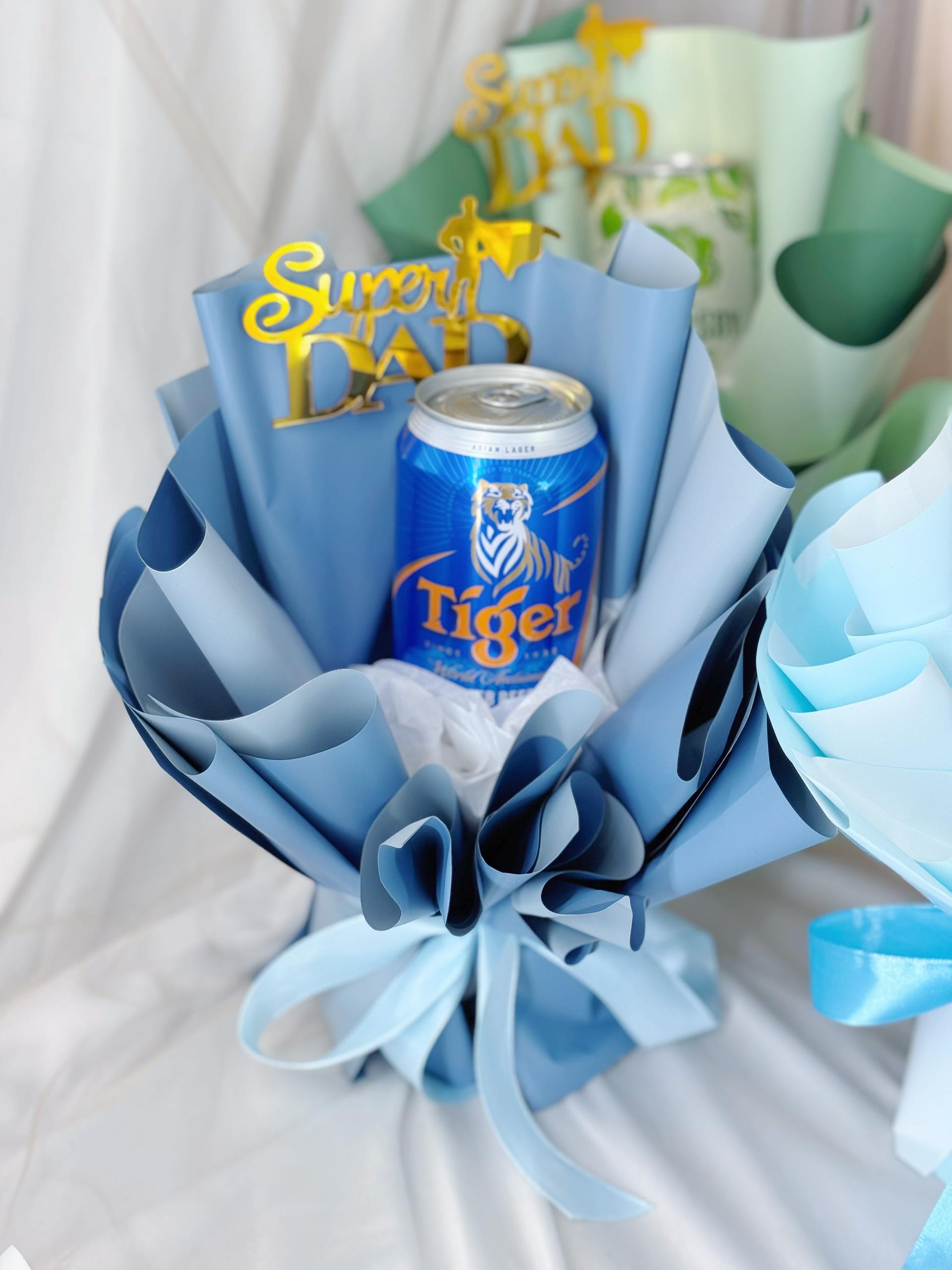 Cheers to Super Dad (Soap Flower) - Image 6