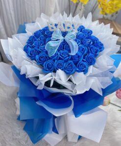 Blueberry Bliss (Soap Flower)