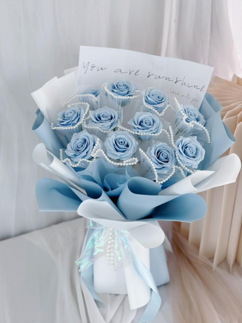 Celestial Blue (Soap Flower)