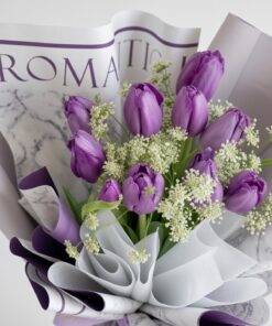 Tulip Bouquet Purple Reverie - Image 2