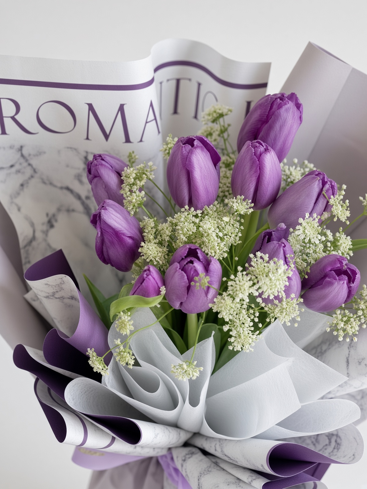 Tulip Bouquet Purple Reverie - Image 2