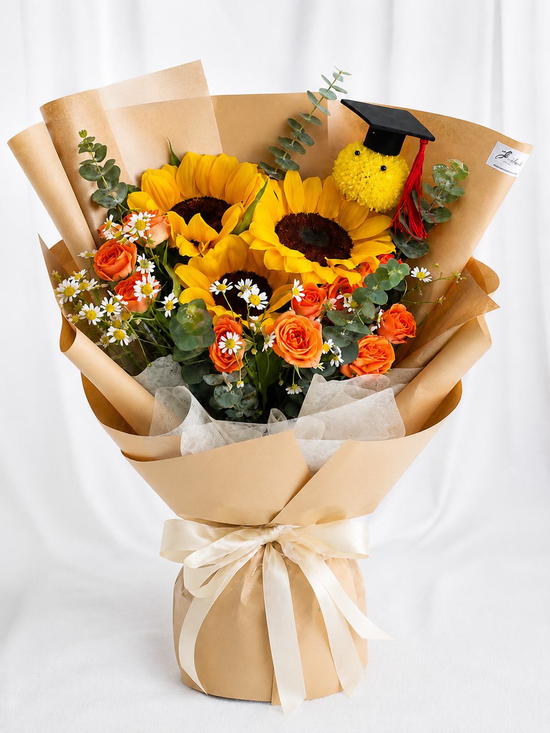 Graduation Bouquet Sunflower Aurelia Honoré