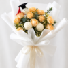 Graduation Bouquet Rose Achievement Glow