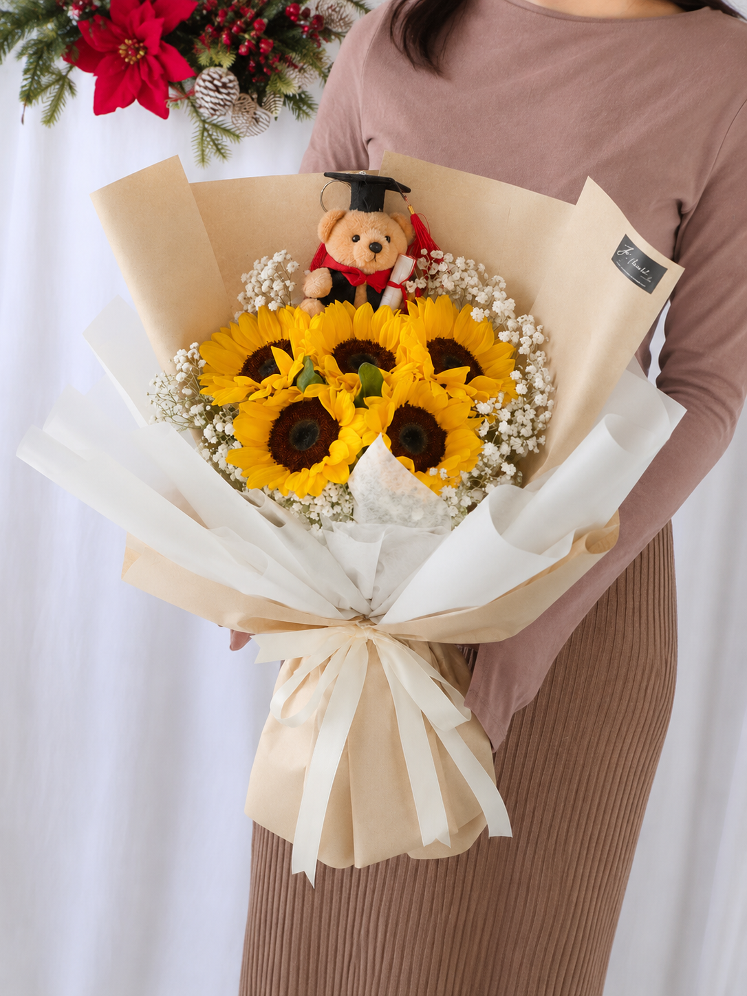 Graduation Bouquet Sunflower Sunshine of Success - Image 2