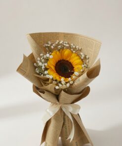 Graduation Bouquet Sunflower Rustic Sunshine