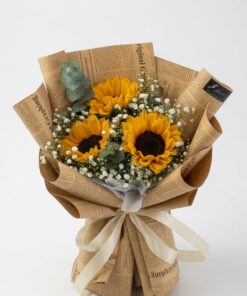 Graduation Bouquet Sunflower Golden Harvest