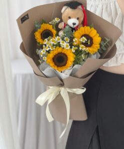Graduation Bouquet Sunflower Unconquered Sun - Image 2